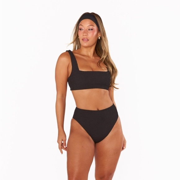 SHOW ME YOUR MUMU Sail Bottom In Black Scrunch - Picture 8 of 8